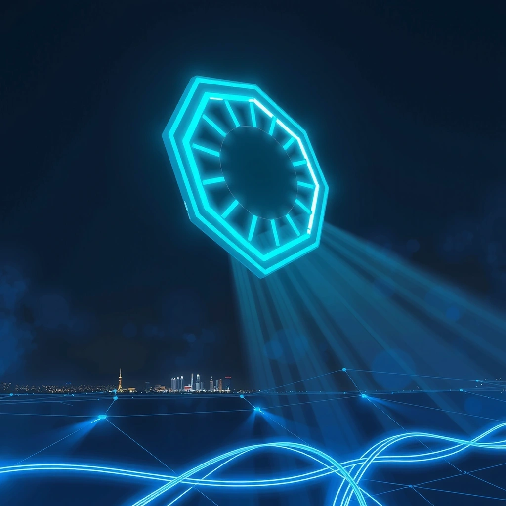 Digital privacy shield visualization