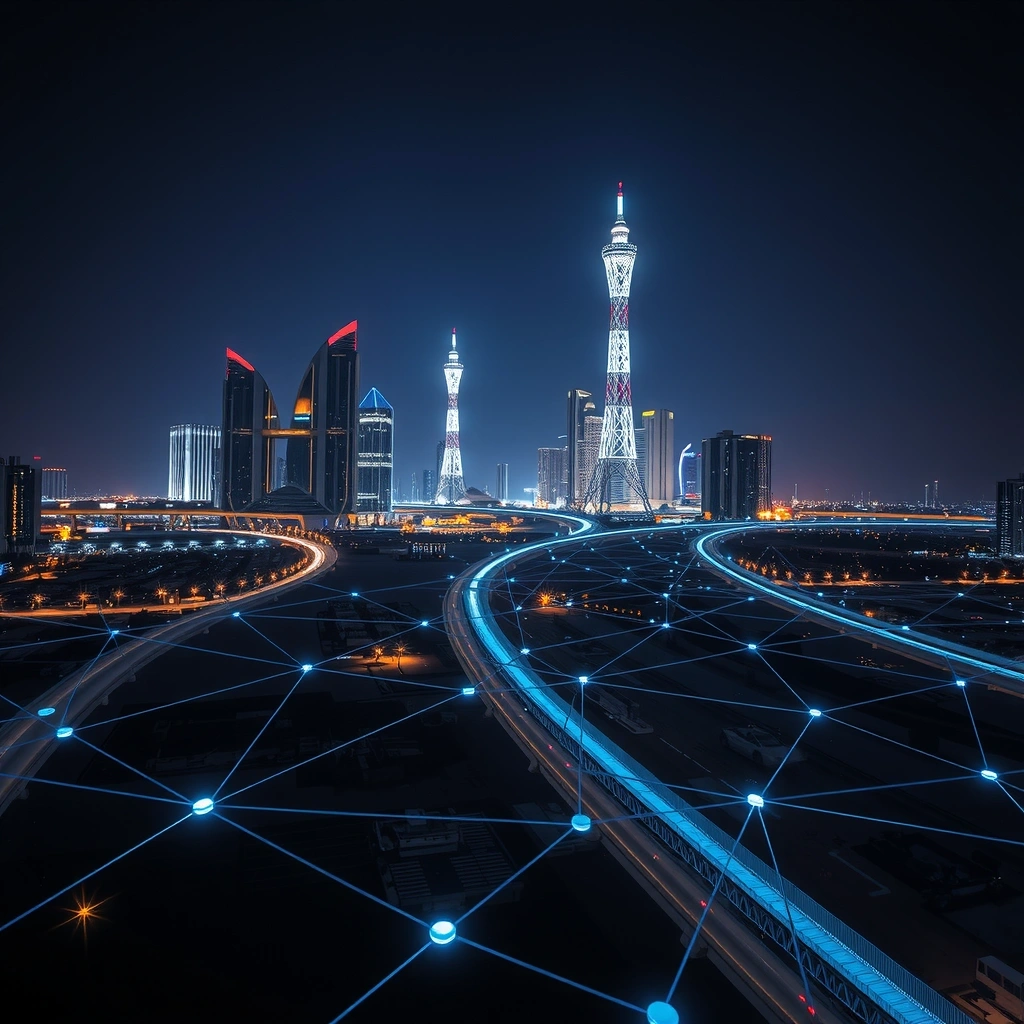 Digital Network Abstract